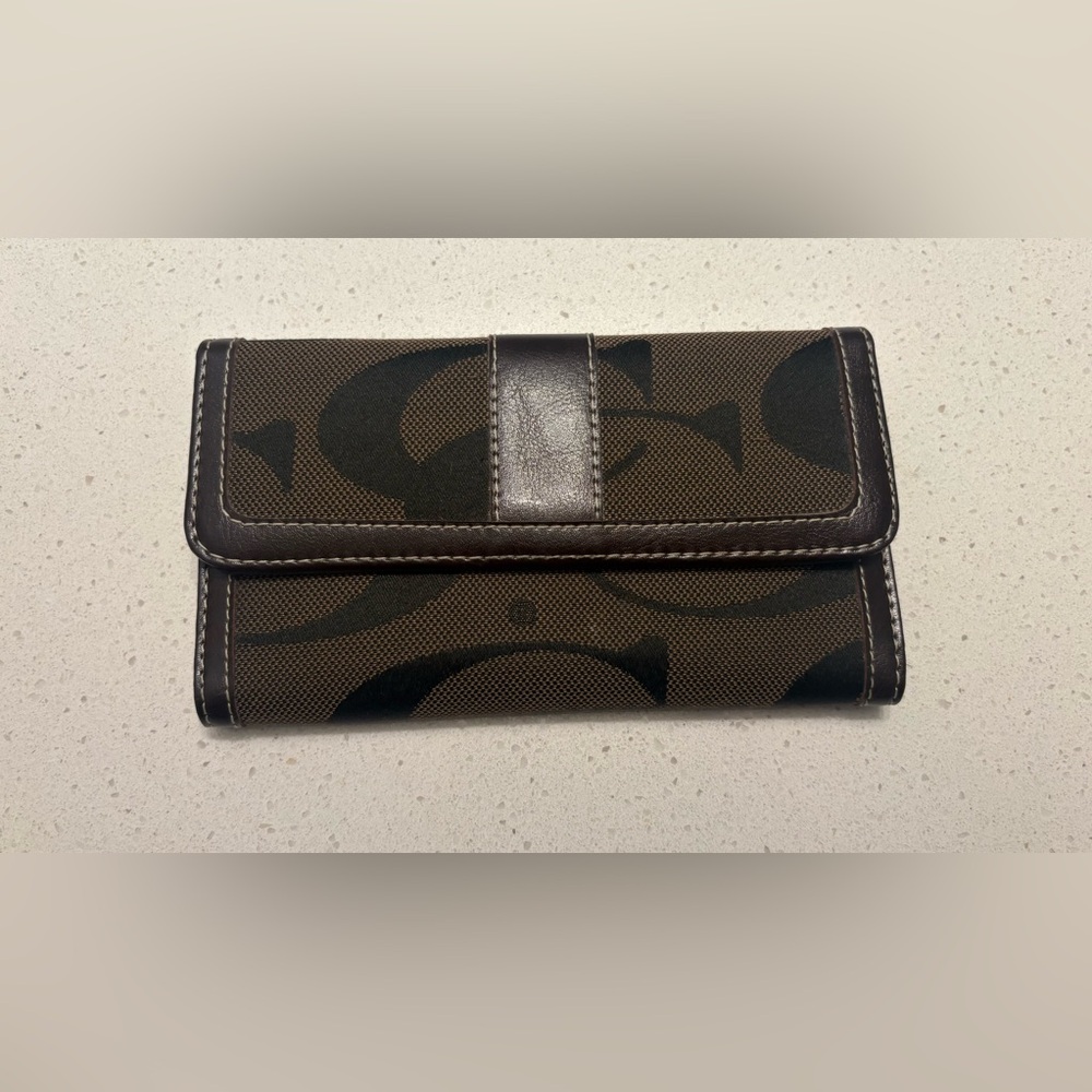 Cleto - Brown and Black Clutch Wallet